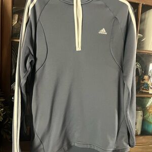 Adidas Gray Pullover Jacket